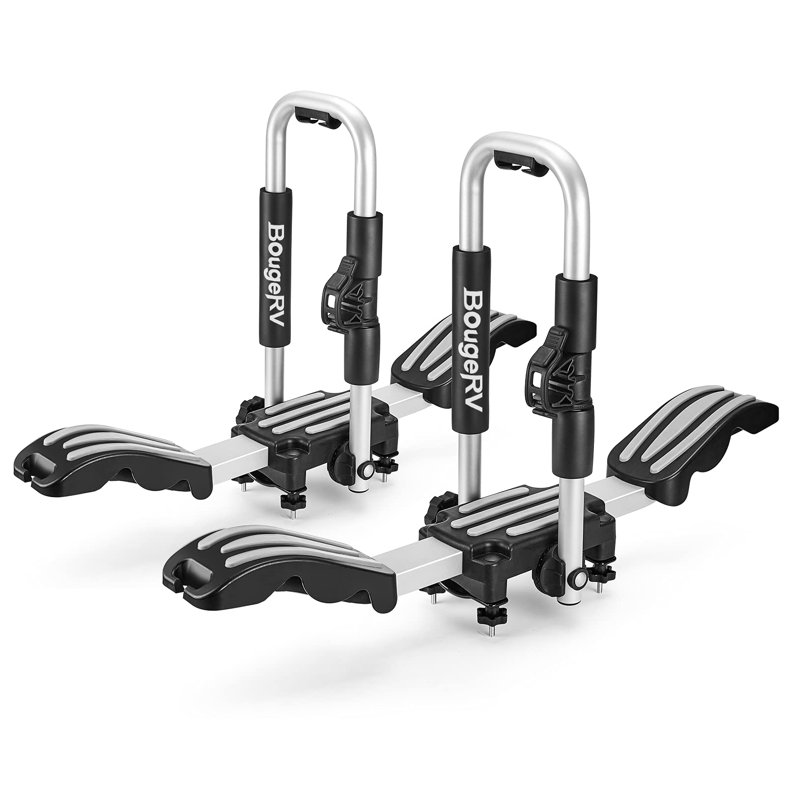 BougeRV Kayak Roof Rack JCradle Carrier Rack Bilateral Design Free Assembly and Universal