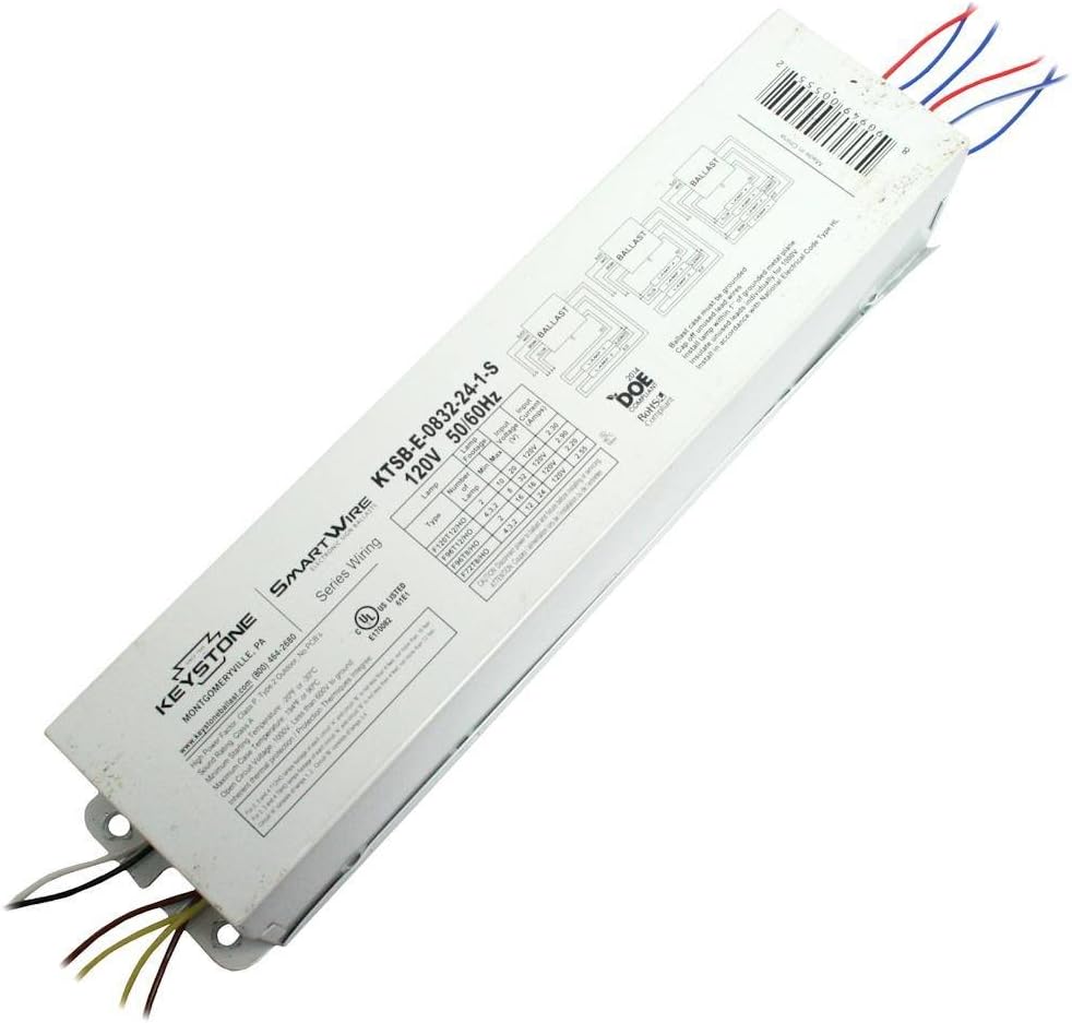KEYSTONE KTSB-E083224-1-S ELECTRONIC SIGN BALLAST 8'-32' 2-4 LAMP 120 VOLT