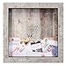 Lawrence Frames Birch 10x10 Weathered Shadow Box Ticket Holder