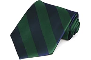 tiemart Men's Striped Tie Standard Length