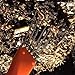 MB HANA Small Garden Hand Rake - Adjustable Steel Shrub Rake