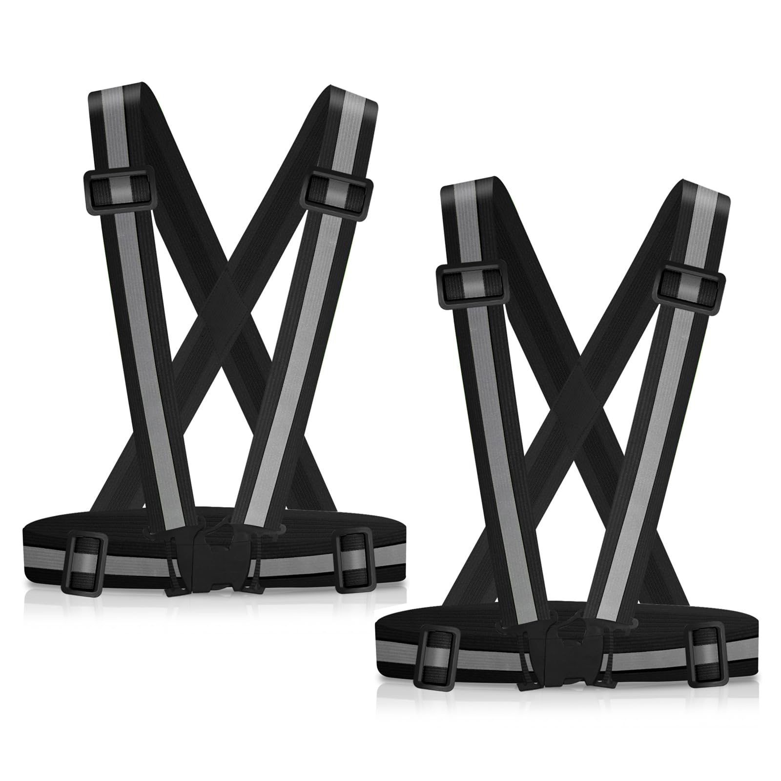 Reflective Vest Running Gear, 2Pack High Visible
