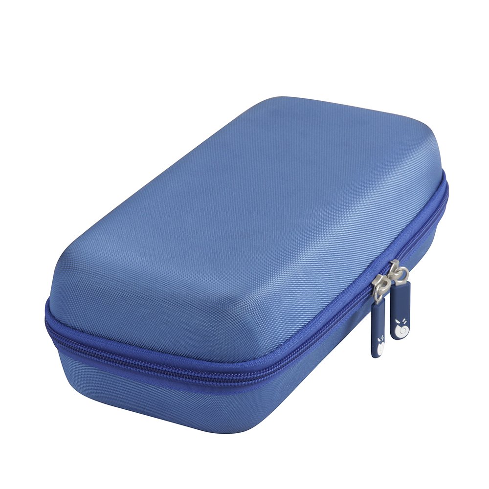 Hermitshell Hard EVA Travel Case for Waterpik Cordless Plus WP-450 Water Flosser (Blue)