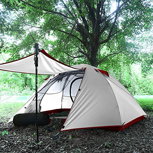 Forceatt Camping Tent 2/3/4 Person, Professional Waterproof & Windproof Lightweight Backpacking