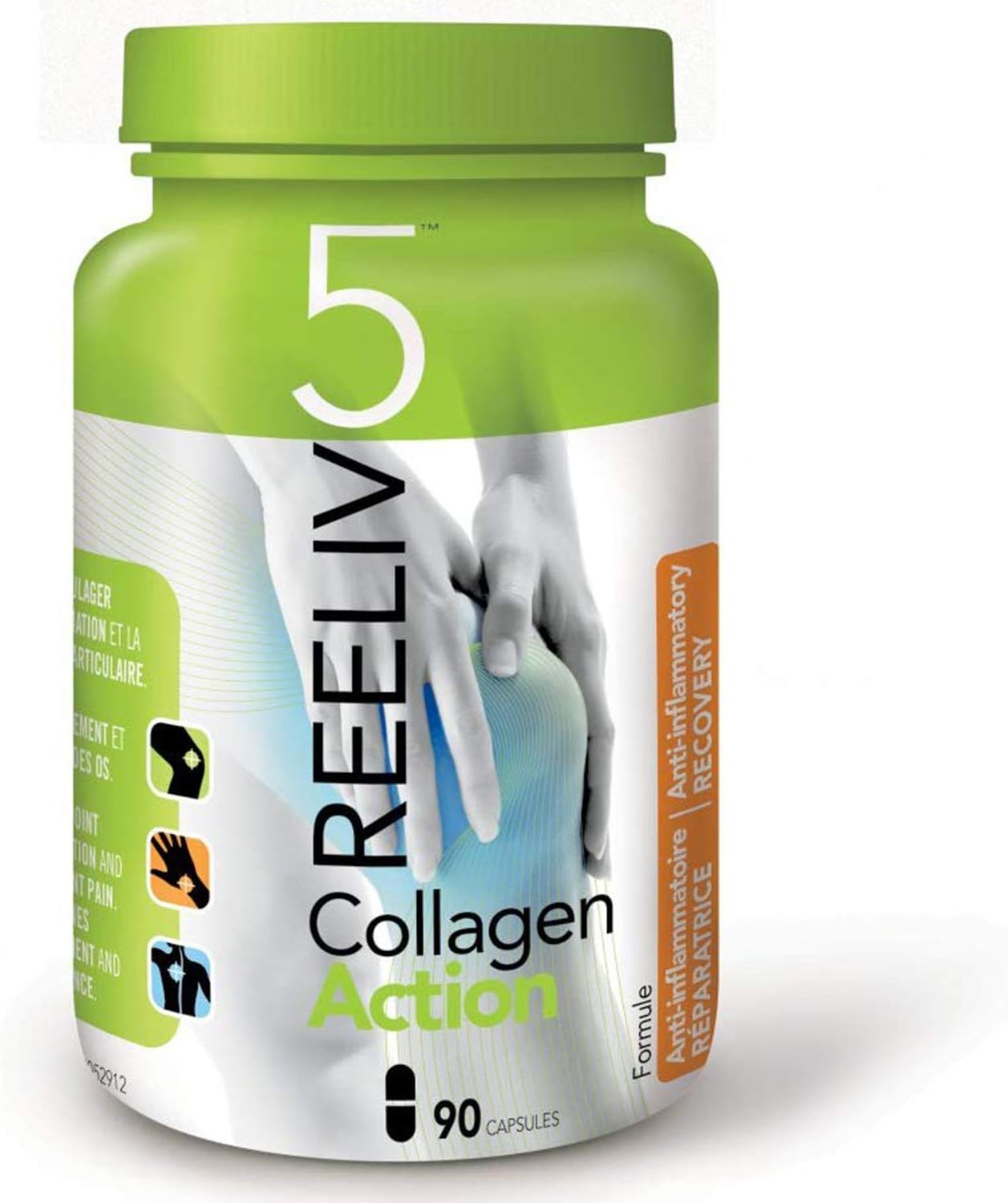 Collagen Supplement Capsules Healthy Hair & Nails Arthritis Pain Relief 90 Collagen