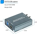 POMIACAM SDI to USB 3.0 Capture Card 1080P 60fps HDMI Loopout YUY2 Linux Mac view 4
