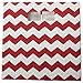 DII Collapsible Polyester Storage Cube, Chevron, Rust, Large