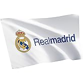 Desert Cactus Real Madrid FC Flag Los Blancos Madridistas Soccer 100% Polyester Indoor Outdoor 3x5 feet Team Flags (Flag C)