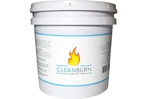 Cleanburn 25 lb. Pail of Dry-Mix Refractory Cement, High-Temperature Castable Refractory Mortar for Masonry Repair