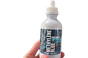 KETOSTAT JAB Labs Methylene Blue Pharmacuetical Grade, USP 4 oz Bottle