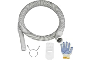 FJIAYIF Upgraded AEM73732901 Washer Drain Hose compatible with LG Kenmore elite Washer replace AEM73732901 5215EA1001A AEM73653001 AEM73732903 AEM74053001 MEJ62685201 2-Year Qa