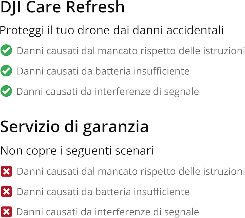 Air 2S Care Refresh 2 Anni, fino a Tre Sostituzioni Entro 24 Mesi, Supporto Rapido, Copertura contro Gli Incidenti e i Danni Causati Dall'Acqua, da Attivare Entro 48 Ore