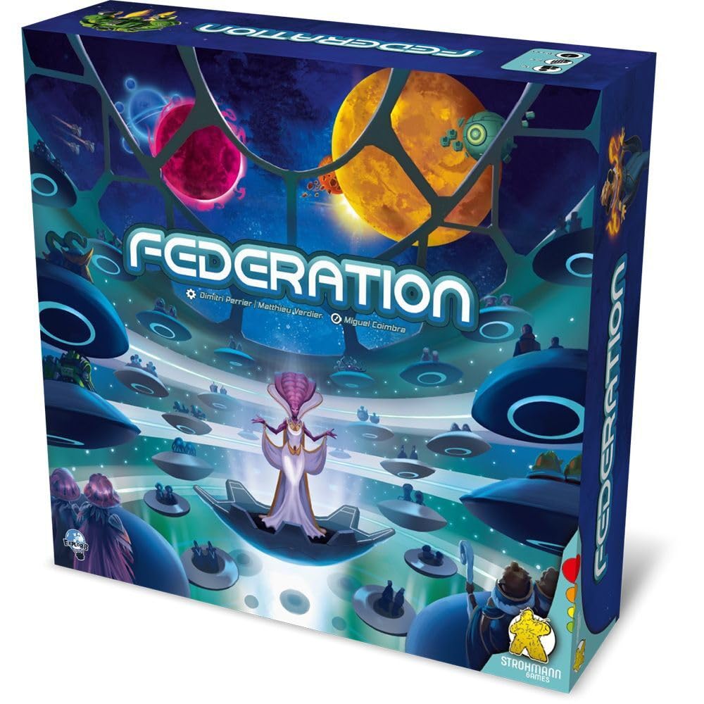 Strohmann Games STR23001 Federation Connoisseur Games, One Size