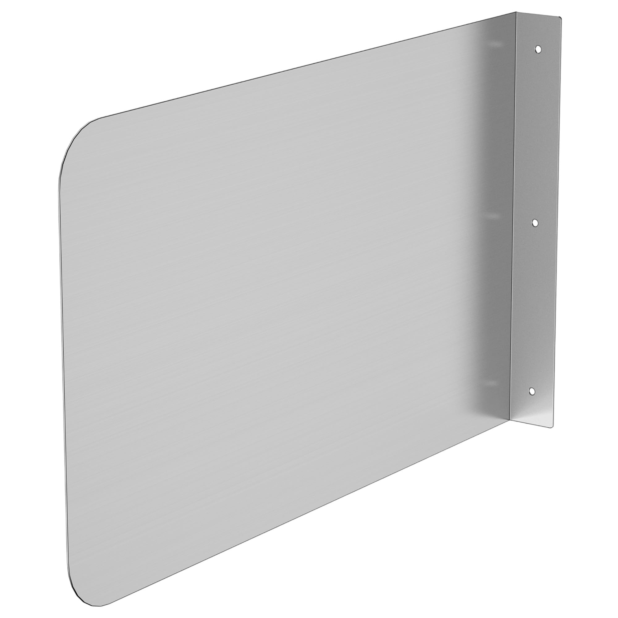 ACE Splash Guard, Stainless Steel, 20" W x 12" H
