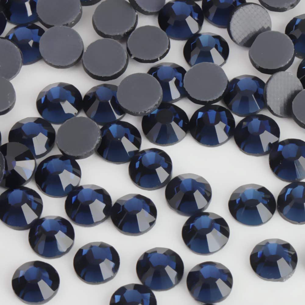 Crystal Hotfix Rhinestone,Machine Cut Stone 1440pcs/pkg (Montana,SS20/5mm)