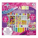ABC Beads, Acrylic Letter Beads Cube for Kids, Ideal DIY Crafts Toy Set for Jewelry Making, Handmade Friendship Bracelets, Necklace, Key Chains. A-Z Acrylic Alphabet Charms & Plastic Peals
