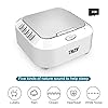 Generatore di rumore bianco compatto con scheda da 2G che può contenere audio o suoni scaricati. Facile da usare per tutta la notte e con volume regolabile, questo generatore di rumore bianco ha inclusi il cavo micro-USB e l'adattatore di AC di muro, è alimentato da un adattatore AC USB incluso o può funzionate batteria di litio 3.7 V/2000 mAH. Il dispositivo ha un timer auto-spegnibile con luce bianca, è approvato CE, realizzato con materiale atossico e sicuro