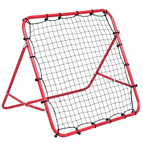Costway Football Rebounder Football Training Net Adjustable