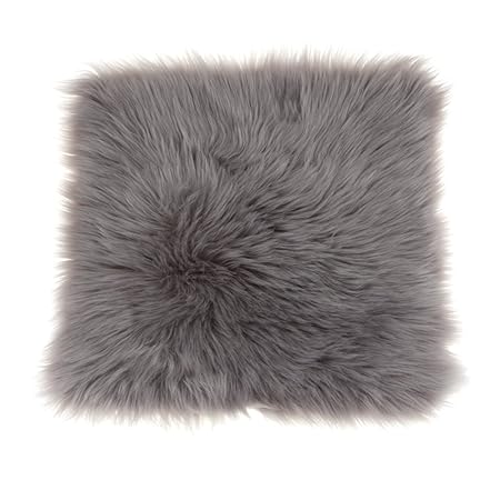 MagiDeal Flauschig Teppich Fußmatte aus Polyester Faser Baby-Crawling-Pad-Farbe Auswählen - Grau