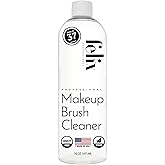Felix Professional Makeup Brush Cleaner - Deep clean Rinse Free Quick Dry - Ideal for Cleaning and Odorizing Natural and Synthetic Make-up Brushes (16 fl oz)
