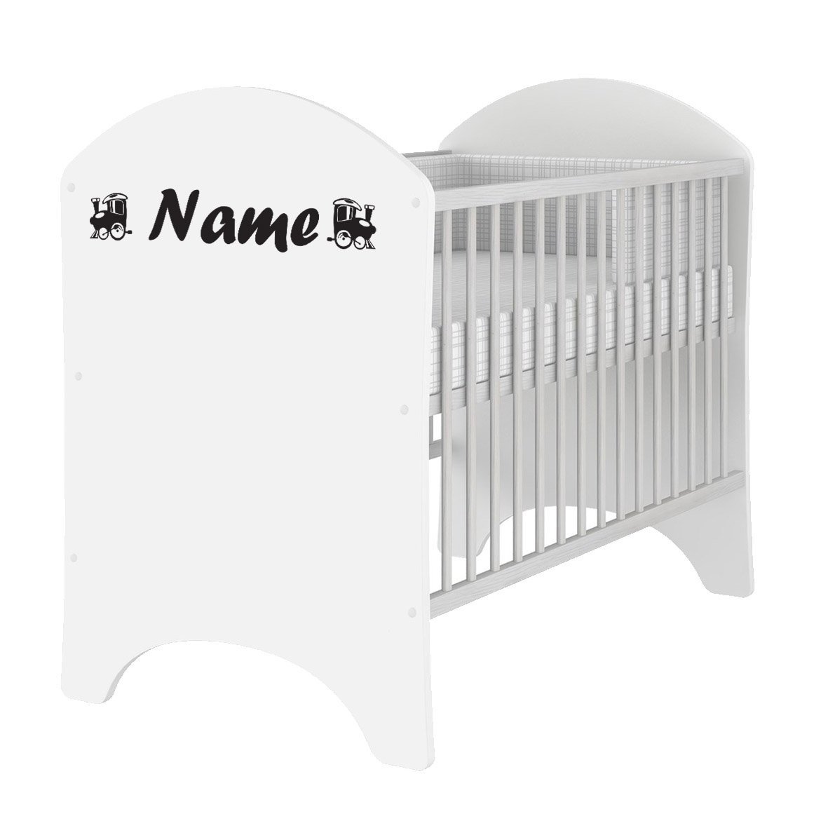 PERSONALISED NAME for COT / CRIB NAME VINYL STICKER for BABY AND KIDS ROOM Amazon.co.uk Baby
