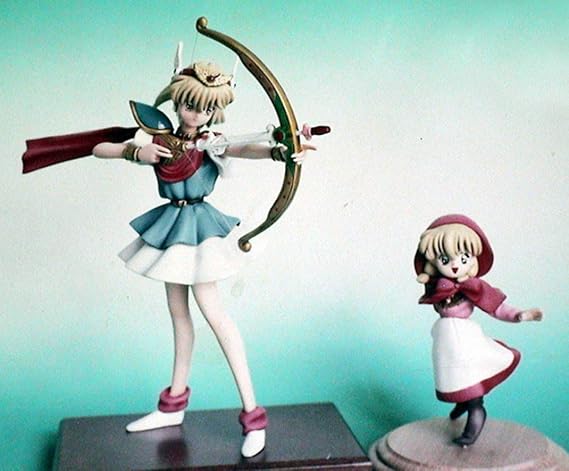 Amazon ムサシヤ限定版 1 8 赤ずきんチャチャ マジカルプリンセス 2体セット レジンキット ガレージキット フィギュア フィギュア ドール 通販