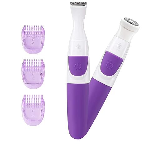 Maxelnova Bikini Trimmer For Women Electric Facial Hair Shaver 2
