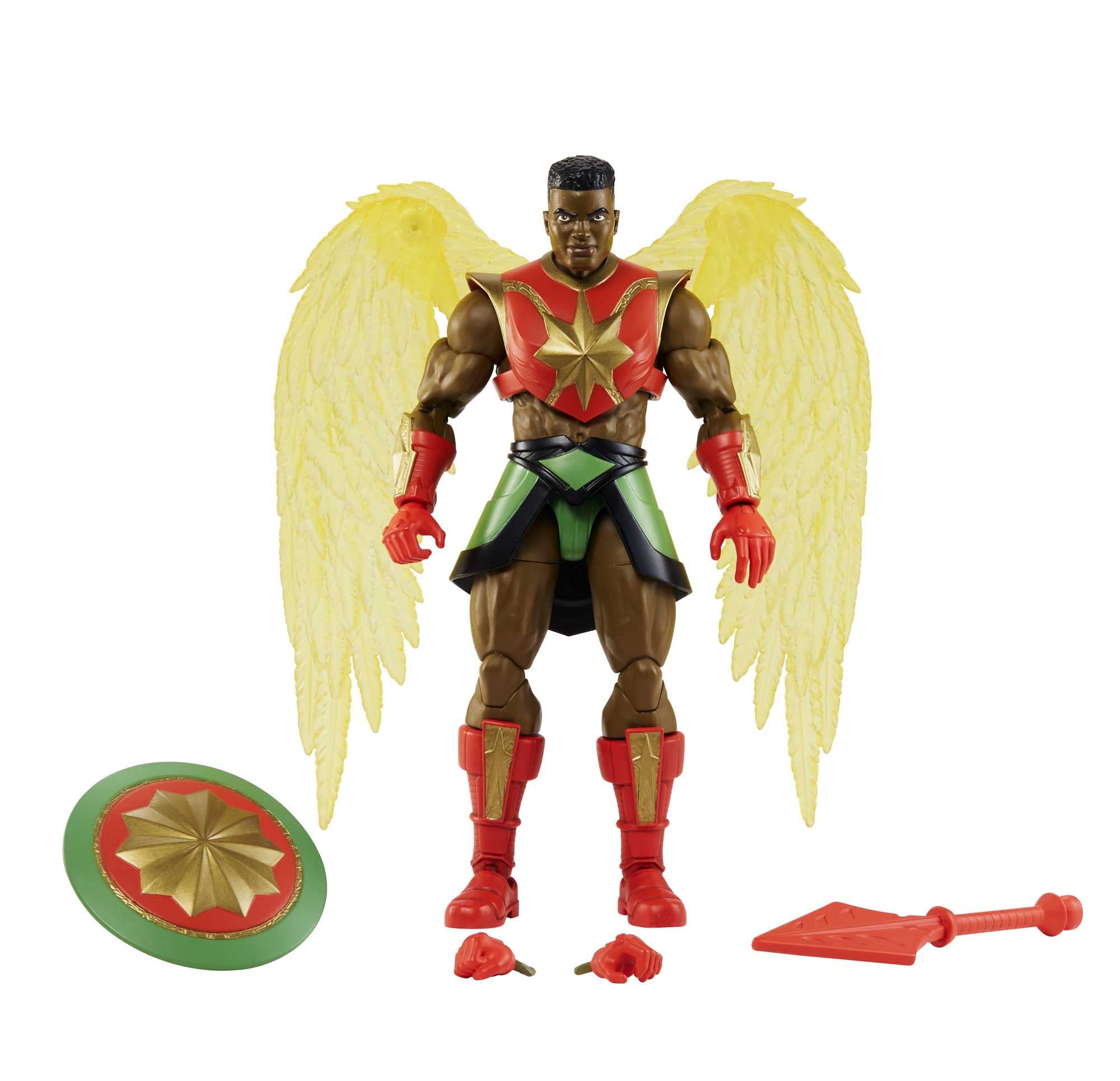 Masters of the Universe Masterverse Sun-Man Action Figure with Accessories, 7-inch MOTU Collectible Gift