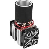 Mini Air Conditioner DC 12V Semiconductor Refrigeration Cooling System DIY Cooler Kit for Refrigerated Drinks, Thermoelectric Peltier Cooling Heat Sink