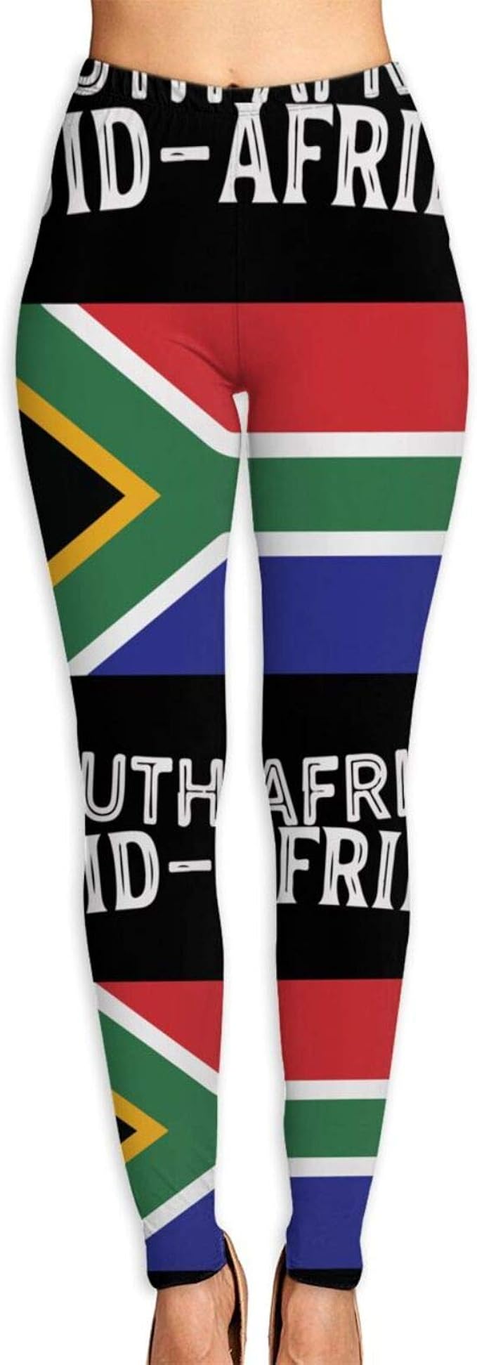 FKFB3PPT South Africa Flag Southafrica Tummy Control High