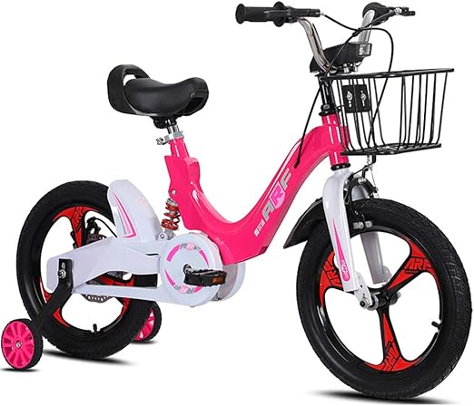 FYLY-Kinderfahrrad Mit Stützräder, 18 Zoll Einstellbare