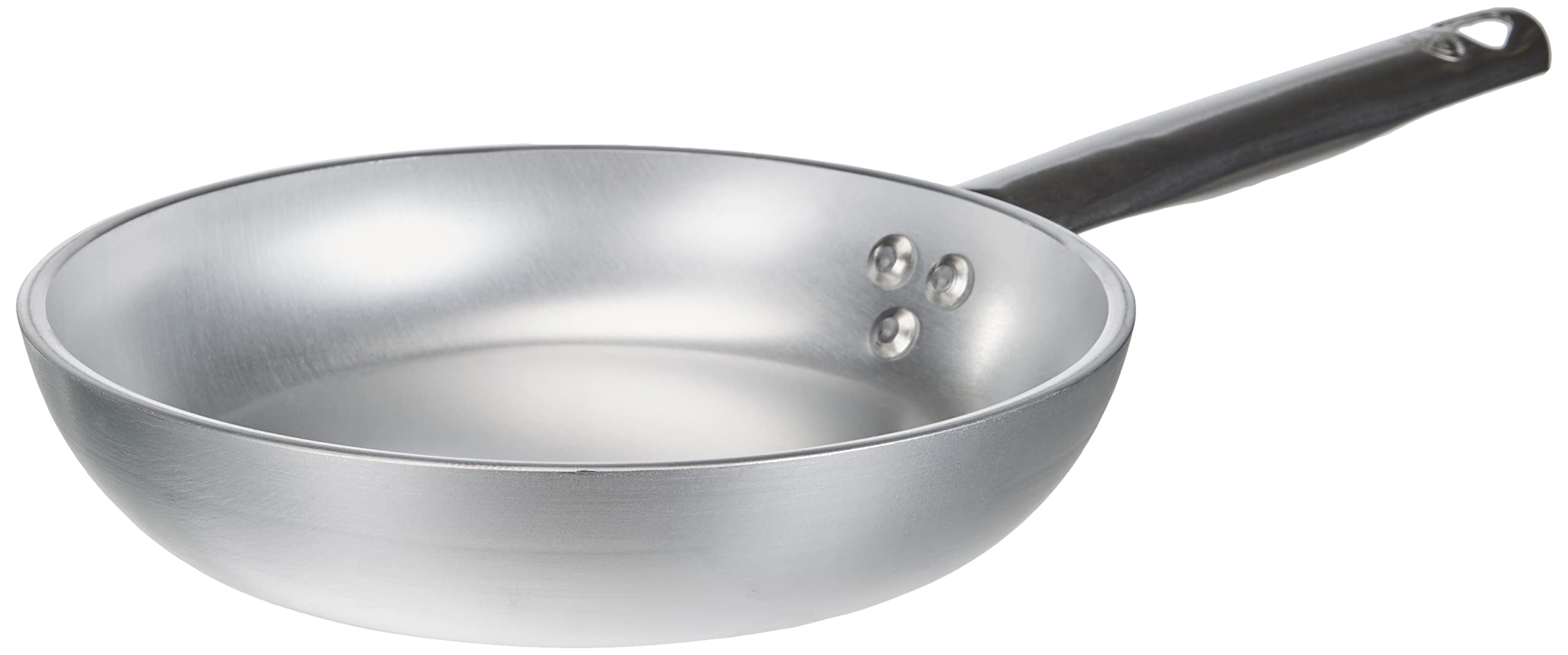 Pentole Agnelli Aluminium Professional Radiant Frying Pan 5 Mm. Thick With Tubular Steel Handle, Diameter 20 Cm.
