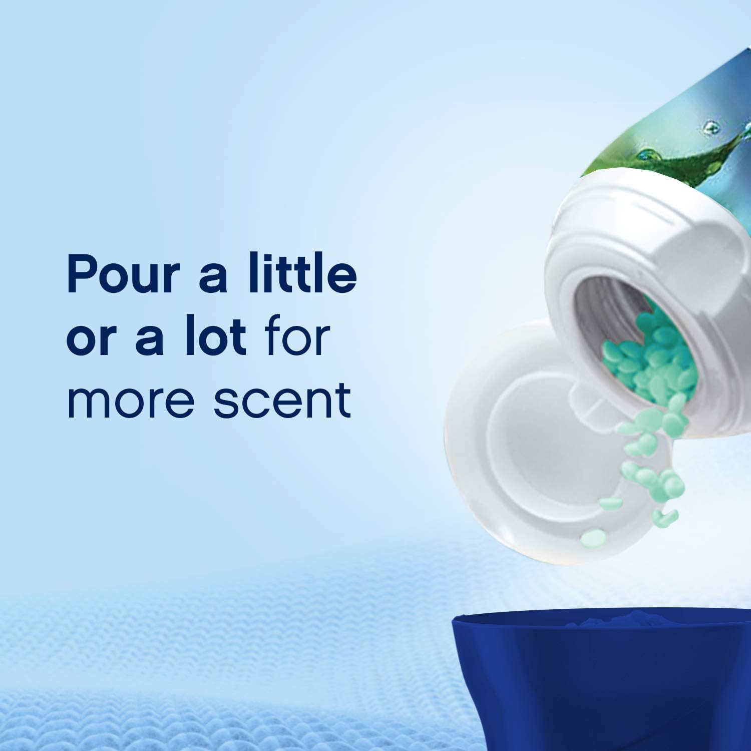 Downy Infusions in-Wash Scent Booster Beads, Refresh, Birch Water & Botanicals, 20.1 Oz, Pack of 1: Health & Personal Care