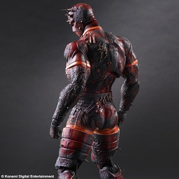 Play Arts改 Metal Gear Solid V The Phantom Pain 燃える男 Pvc製 塗装済み可動フィギュア フィギュア ドール 通販 Amazon