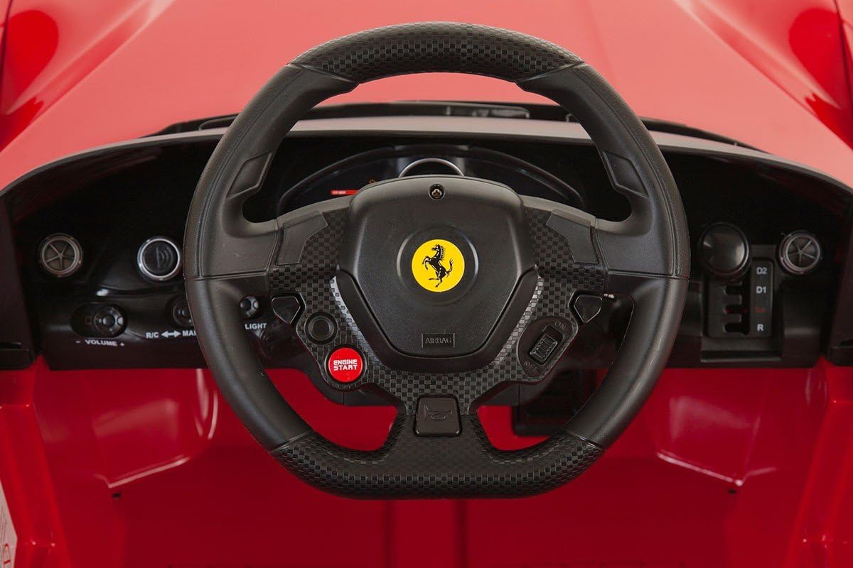 ferrari ride on car with parental remote control