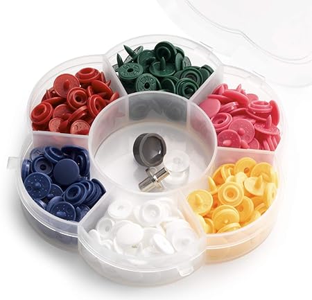 Prym Love Snaps Mini Boite 6 Couleurs Kit D Outils 72 Pieces Multicolore Taille Unique Amazon Fr Cuisine Maison