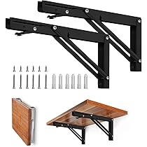 Soportes Para Estantes 30CM, LINEVEO Soporte Para Repisas De Pared Para Cocina 4