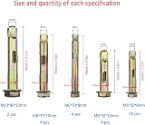 Lemiyoo 24 Assorted M6 M8 M10 Expanding Anchor Rawl Bolts Wall Concrete Brick view 3