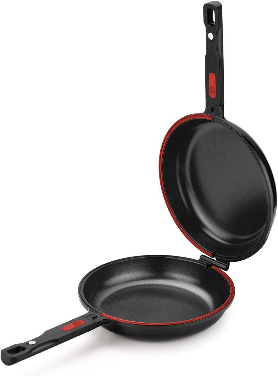 BRA Dupla Premiere Cast Aluminium Double Pan for Omelettes Non-Stick - Image 4