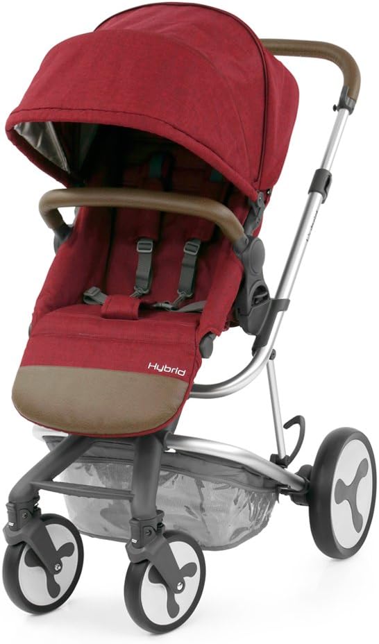 BabystyleHybrid Edge Stroller - Lava Red