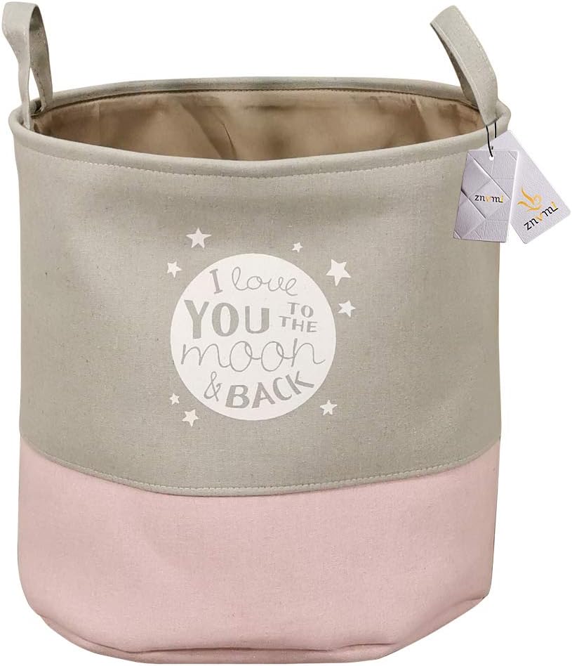 Znvmi Faltbare Aufbewahrungskorb Baby Wäschekorb Große Spielzeugkiste