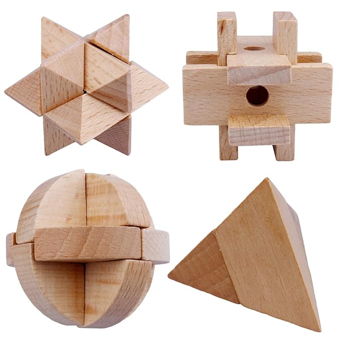 rompecabezas de madera 9 piezas