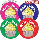 Primary Teaching Services 450 Mixed Scented Motivational Stickers 37mm Pack view 5