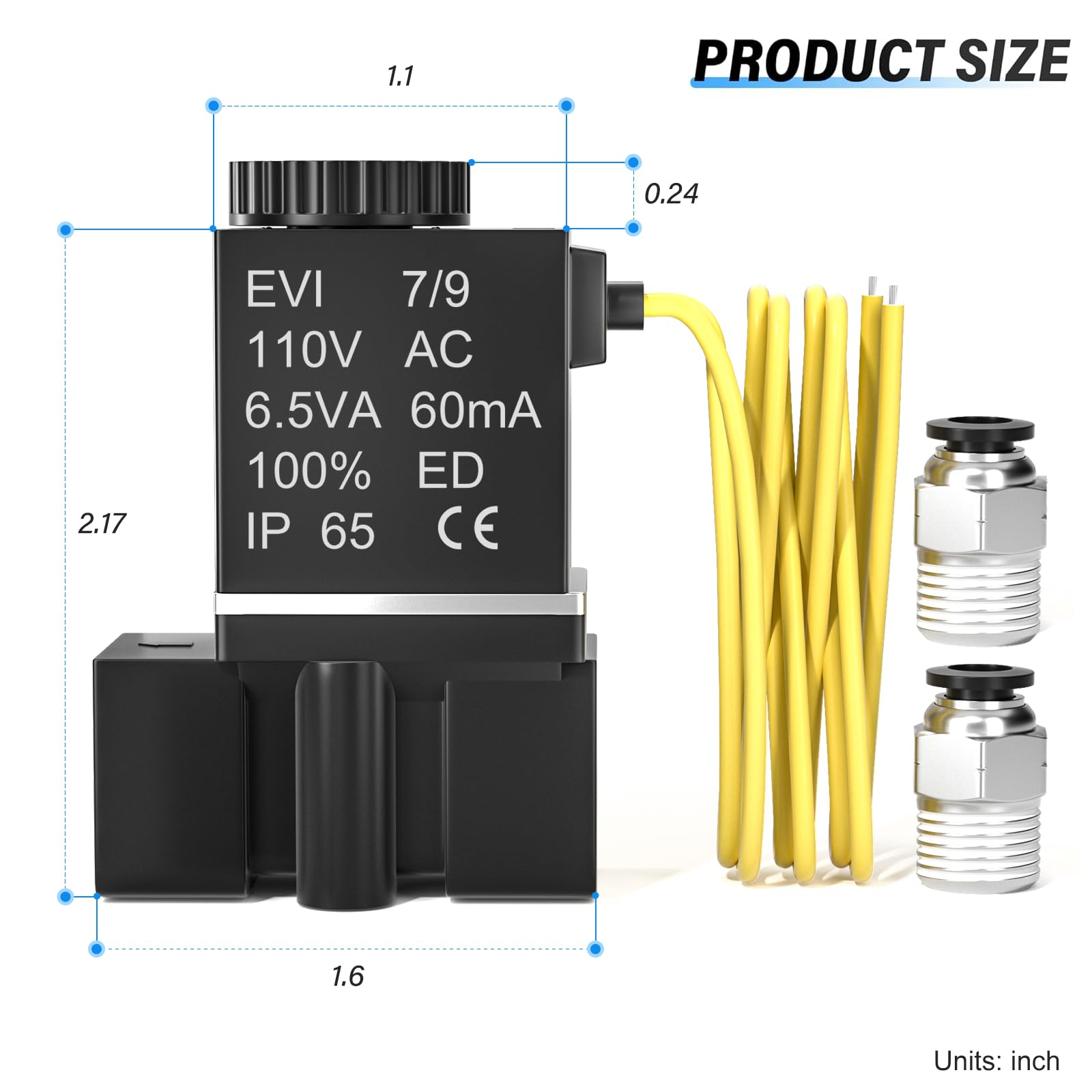 Danfoss Magnetventil EV220BW, Kv 8,00m3/h, Normal Geöffnet (NO), G 3/4", EPDM-Dichtung