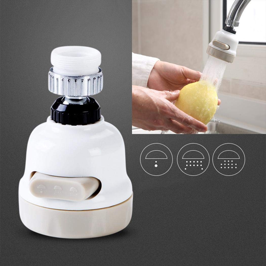 LOKIUS Herramienta Duradera del Ahorro del Agua del Filtro de la Salpicadura del golpecito de la Cocina del regulador de chapoteo del golpecito