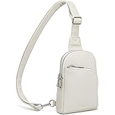 INICAT RFID Blocking Sling Bag, Anti Theft Crossbody Bag for Women, Travel Fanny Pack Style Purse, Vegan Leather