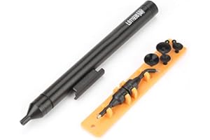 TANGXI Sucking Pickup Tool, Manual Vacuum Suction Pen with 2 Suckers Tips and 6 Suckers for IC SMD for Picking up Small Electronic Components