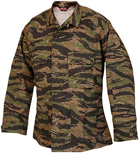 Tru-Spec BDU Coat CP Twill Vietnam Tiger Stripe XL-Reg 1619006