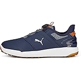 Puma Golf Men's Ignite Elevate DISC Golf Shoe, Puma Navy-Puma Silver, 7