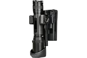 Flashlight Holster for Belt,Rotatable Quick Release Flashlight Mount Flashlight Belt Holder | Light Carry Case Torch Holster 